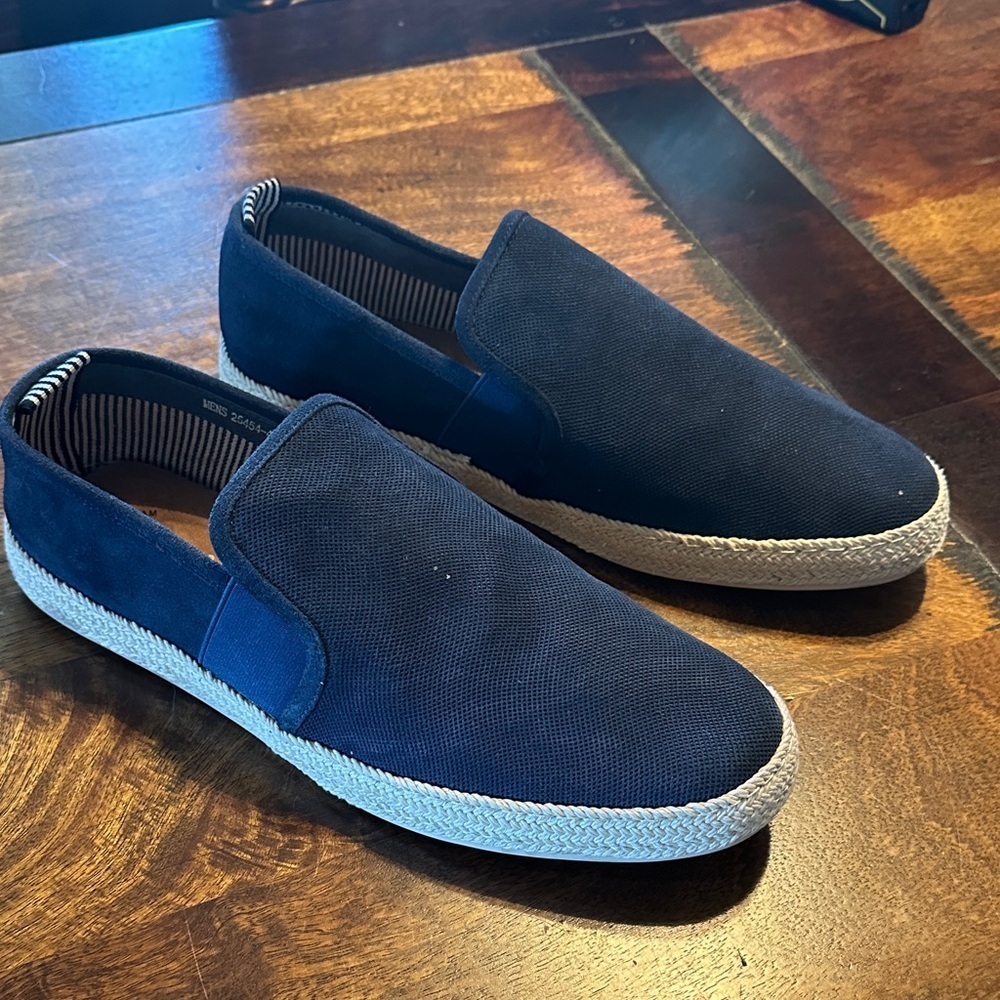 Stacy Adam’s men’s espadrille/ boat shoes EUC size 12 - Picture 1 of 7